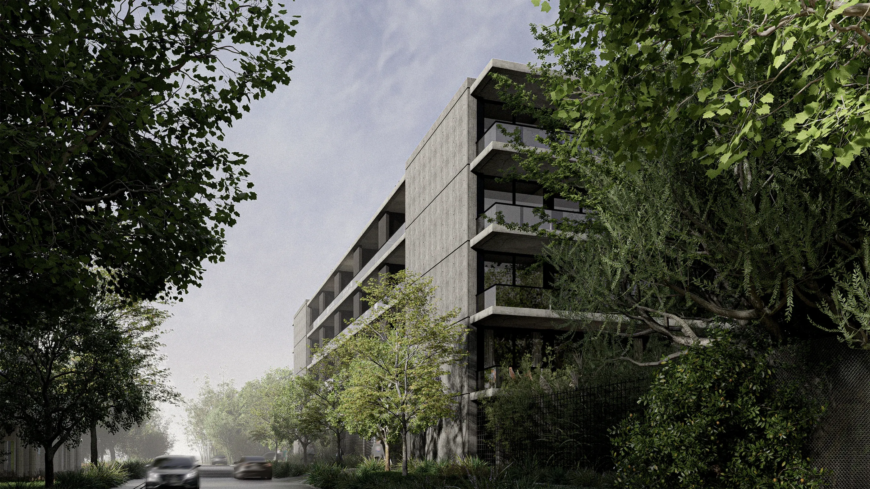 Novus Benavídez, vista exterior